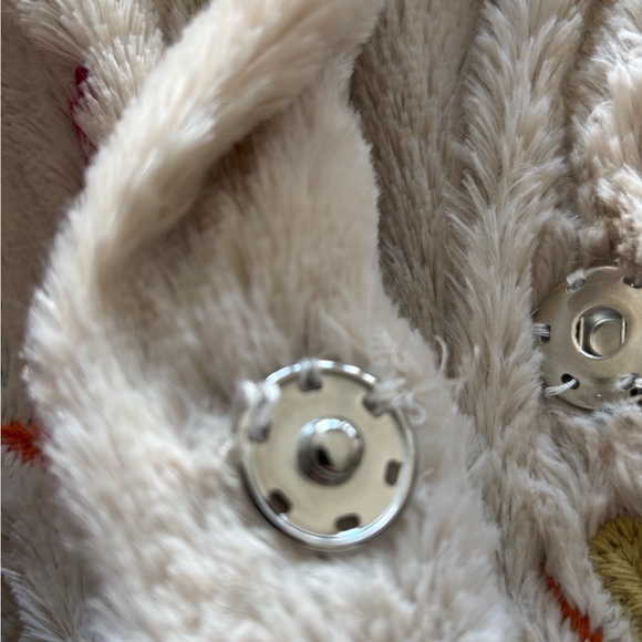 NWT Johnny Was Biya Cream Faux Fur Hooded Coat - Picture 11 of 11